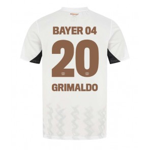 Billiga Bayer Leverkusen Alejandro Grimaldo #20 Bortatröja 2024-25 Kortärmad